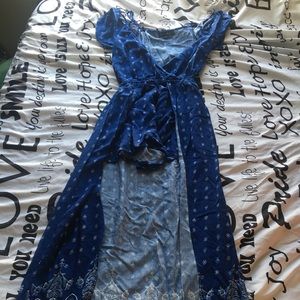 Bandana romper dress